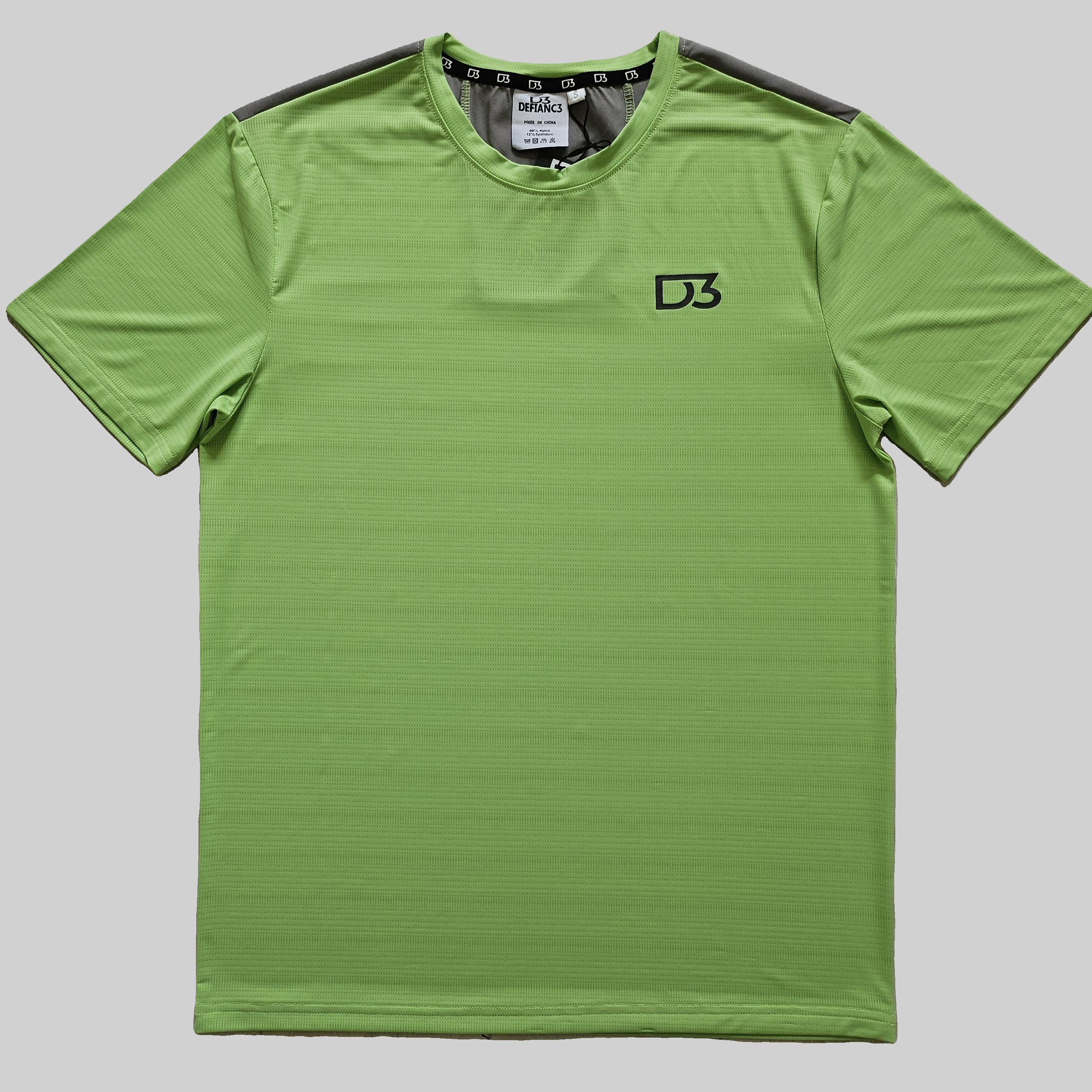 D3 Green motion T-shirt