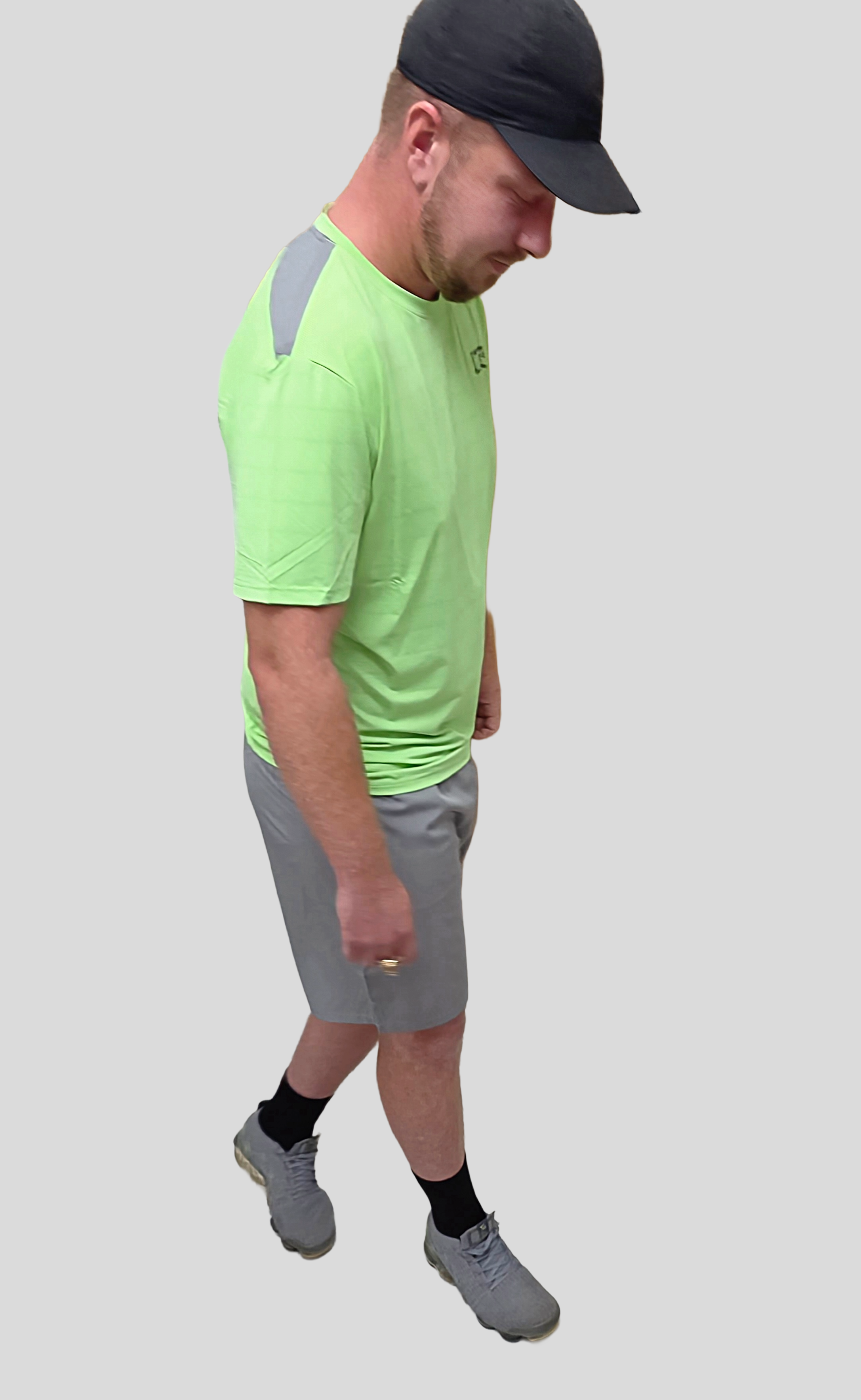D3 Green motion T-shirt