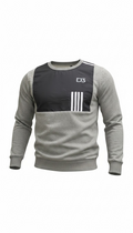 D3 Velocity Panel crew neck jumper